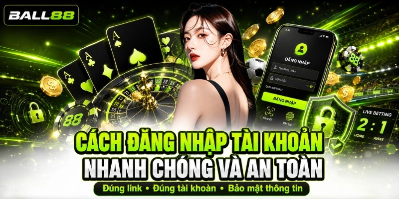 Cách đăng nhập tài khoản nhanh chóng và an toàn